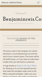 Mobile Screenshot of benjaminreis.com